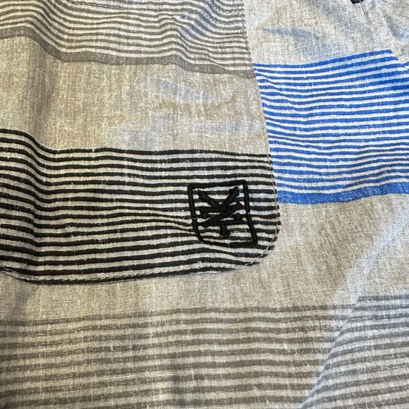 Zoo York Striped Long‎ Sleeve Button Up. Size XL. - Picture 2 of 6